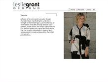 Tablet Screenshot of lesliegrant.com